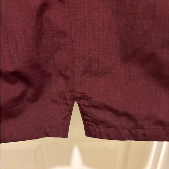 Kirklands Hooded Trench Coat in Burgundy - Picture 9 of 13